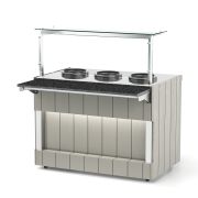Витрина кондитерская холодильная закрытая (2 полки) RSK12CS Kids 1105x725x1155(450)мм