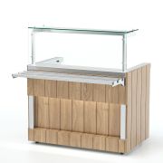 Прилавок кассовый Г-образный левый RSK63NA-Г Kids 1505x700x760мм