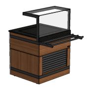 Прилавок c индукционными конфорками RSK21HS-IND Kids 805x700x1155(730)мм