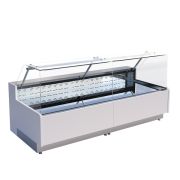 Стеллаж СКНР 24/80/50, 4 полки решетка нерж., каркас нерж., 800х500х1700