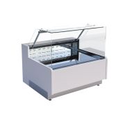 Стеллаж СКНР 14/100/50, 4 полки сплошные нерж., каркас нерж., 1000х500х1700