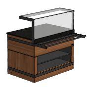 Стеллаж СКЦР 24/80/50, 4 полки решетка нерж., каркас оцинк., 800х500х1700