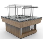 Мармит для вторых блюд пристенный RBN33HSW ШС Filin 1475x950x1310(860)мм