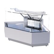 Стеллаж СКЦР 14/60/40, 4 полки сплошные нерж., каркас оцинк., 600х400х1700
