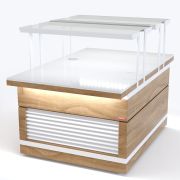 Мармит для вторых блюд островной RM43A ШС Capital 1505x700x1465(860)мм