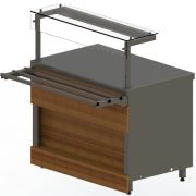 Прилавок нейтральный островной RBK21NSI ШС Kids 805x1050x1365(730)мм