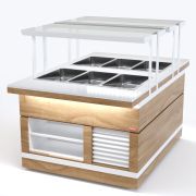 Мармит для вторых блюд RCM23A City 1500x700x1265(860)мм