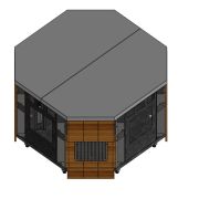 СТОЛ-ТУМБА СТПНШ 140/70 2М (2 ванны/разм. ванны 500х500х300)