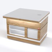 Рукомойник настенный РМН 50/40, без борта, нерж., 500х400х230