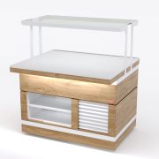 Витрина холодильная VISTA-Gastro 1563, вынос, RGV13OCA
