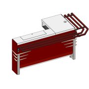 Прилавок диспенсер для столовых приборов нейтральный RD10А Case 505х700х1535(860)мм