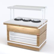 Мармит для первых блюд (3 супницы 10л) RSN52HS-НН ЛР Filin 1150х1077(777)х1245(855)мм