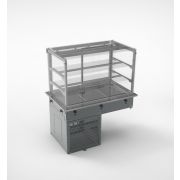 Прилавок "рыба на льду" RC13IА Case 1505x700x1320(860)мм