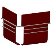 Прилавок холодильный RC12A Case 1105x700x1320(860) h=100мм