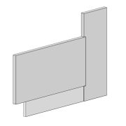 Витрина кондитерская тепловая (динамика) закрытая (2 полки) RKH41A Crystal 950x700x1320мм