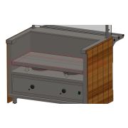 Прилавок холодильный RC12A Capital 1105x700x1255(860) h=100мм