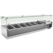 Витрина настольная COOLEQ VRX 1500/380