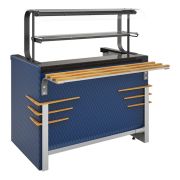 Прилавок нейтральный П-образный RV11A Case 805x700x1320(860)мм