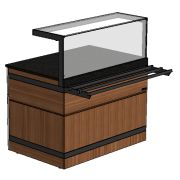 Витрина нейтральная VISTA-NT 2500, RGV15NA