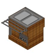 Стекло керамическое для индукции WOK (3,5 кВт)