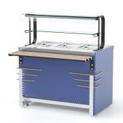 Мармит для вторых блюд RM22A Case 1105х700х1320(860)мм