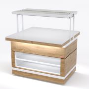 Комплект направляющих под GN 1/1; GN1/2  для витрины Marta, 2500