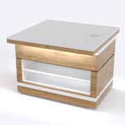 Мармит для первых блюд (3 супницы 10л) островной RM42SD ШС Capital 1105x1050x1465(830)мм