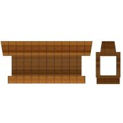 Витрина холодильная VISTA-Gastro 938, с экраном, вынос, RGV11ОCA-P