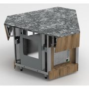 Мармит для вторых блюд островной RBN31HSI-ЖН ШС Filin 825x1100x1310(860)мм
