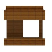 Мармит для 2х блюд без полки, 3 склад. полки: Ф-Л-П, RBU33НSI ШС Furshet 1558x790x874мм