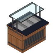Мармит для вторых блюд c автоналивом пристенный RBN32HSW ШС Filin 1150x950x1310(860)мм