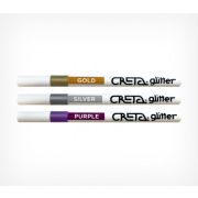 Маркер на водной основе CRETA glitter 2-3