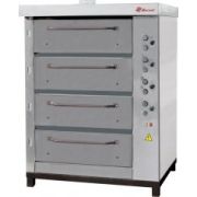 ПЕЧЬ ХЛЕБОПЕКАРНАЯ ВОСХОД ХПЭ-750/4 (НЕРЖ.) в обрешетке