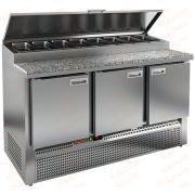 Стол охлаждаемый для пиццы HICOLD PZE1-111/GN камень