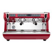 Кофемашина рожковая NUOVA SIMONELLI APPIA LIFE XT 2 GR V 220V высокая группа автомат красная
