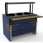 Прилавок холодильный RC13AS Case 1505x700x1290(830) h=20мм