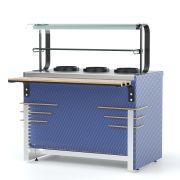 Мармит для первых блюд RM13AS Case 1505х700х1290(830)мм
