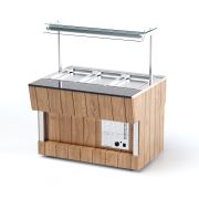 Прилавок с охлаждаемой поверхностью островной RBK23RSI ШС Kids 1505x1050x1455(730)мм