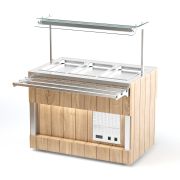 Прилавок с охлаждаемой поверхностью островной без полки RBK22RSI ШС Kids 1105x1050x730мм