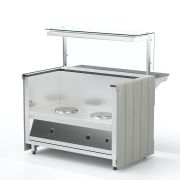 Мармит для первых блюд (4 супницы 10л) RSK53HS(10) Kids 1505x700x1155(730)мм