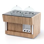 Прилавок нейтральный островной RBK20NAI ШС Kids 505x700x1455(760)мм