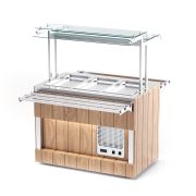 Мармит для вторых блюд сдвоенный RBK32HAT ШС Kids 1105x1365x1455(760)мм