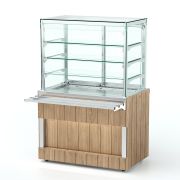 Прилавок нейтральный пристенный RBK21NAW ШС Kids 805x740x1370(760)мм