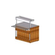 Прилавок c индукционными конфорками RSK21HA-IND Kids 805x700x1155(760)мм