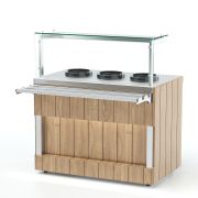 Прилавок нейтральный П-образный RSK22NA-П Kids 1105x700x1155(760)мм